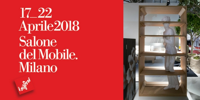 Mobiliario de gran belleza para Milán 2018